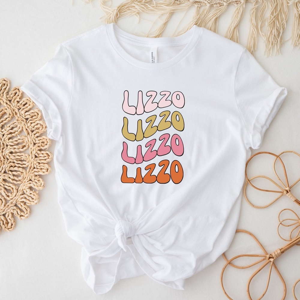 Lizzo T-Shirt Graphic Tee White